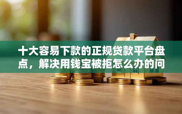 十大容易下款的正规贷款平台盘点，解决用钱宝被拒怎么办的问题