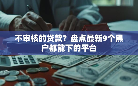 不审核的贷款？盘点最新9个黑户都能下的平台
