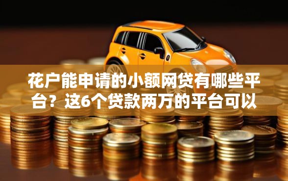 花户能申请的小额网贷有哪些平台？这6个贷款两万的平台可以试试