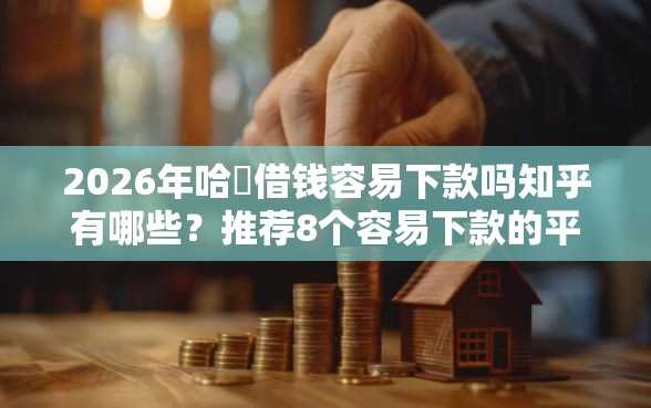 2026年哈啰借钱容易下款吗知乎有哪些？推荐8个容易下款的平台