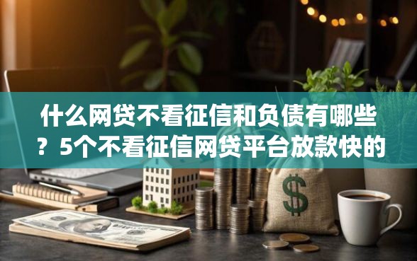 什么网贷不看征信和负债有哪些？5个不看征信网贷平台放款快的app推荐给你