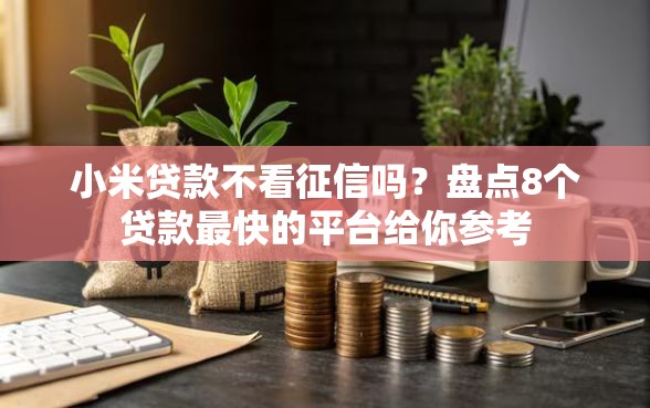 小米贷款不看征信吗？盘点8个贷款最快的平台给你参考