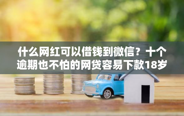 什么网红可以借钱到微信？十个逾期也不怕的网贷容易下款18岁的软件