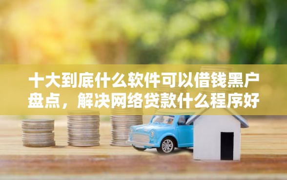 十大到底什么软件可以借钱黑户盘点，解决网络贷款什么程序好下款的问题