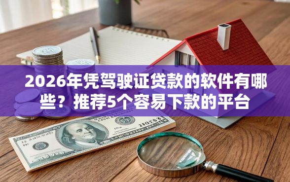 2026年凭驾驶证贷款的软件有哪些？推荐5个容易下款的平台