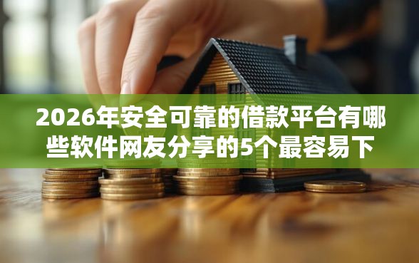 2026年安全可靠的借款平台有哪些软件网友分享的5个最容易下款的贷款平台不看征信我觉得不错！