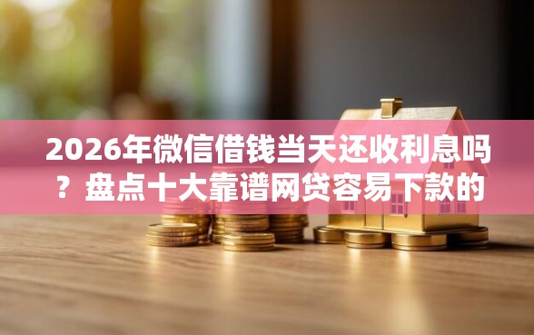 2026年微信借钱当天还收利息吗？盘点十大靠谱网贷容易下款的平台