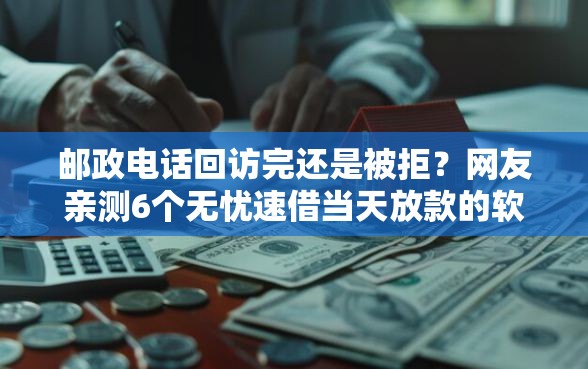邮政电话回访完还是被拒?网友亲测6个无忧速借当天放款的软件盘点 邮政电话回访完还是被拒?网友亲测6个无忧速借当天放款的软件盘点