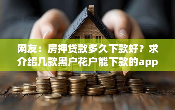 网友:房押贷款多久下款好?求介绍几款黑户花户能下款的app口子 网友:房押贷款多久下款好?求介绍几款黑户花户能下款的app口子