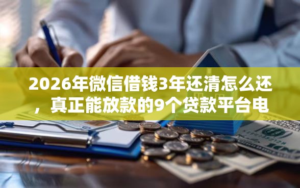 2026年微信借钱3年还清怎么还,真正能放款的9个贷款平台电话推荐 2026年微信借钱3年还清怎么还,真正能放款的9个贷款平台电话推荐