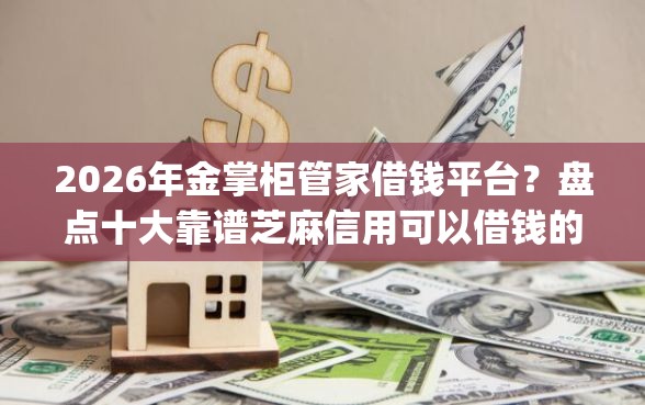 2026年金掌柜管家借钱平台？盘点十大靠谱芝麻信用可以借钱的app