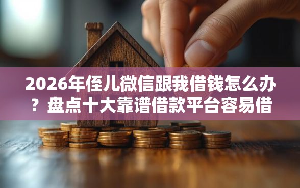 2026年侄儿微信跟我借钱怎么办？盘点十大靠谱借款平台容易借钱
