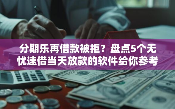 分期乐再借款被拒？盘点5个无忧速借当天放款的软件给你参考