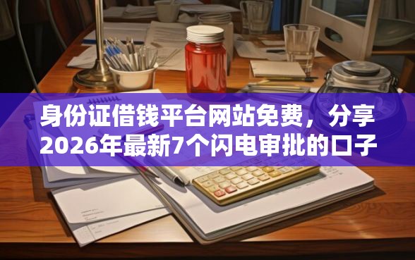 身份证借钱平台网站免费，分享2026年最新7个闪电审批的口子
