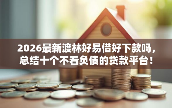 2026最新渡林好易借好下款吗，总结十个不看负债的贷款平台！