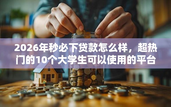 2026年秒必下贷款怎么样,超热门的10个大学生可以使用的平台推荐 2026年秒必下贷款怎么样,超热门的10个大学生可以使用的平台推荐