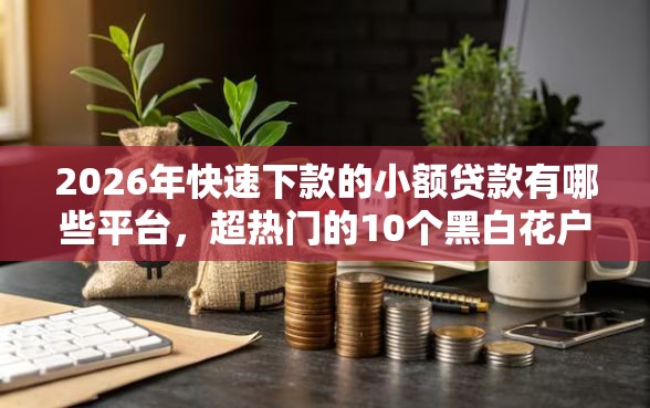 2026年快速下款的小额贷款有哪些平台，超热门的10个黑白花户必过的贷款平台推荐