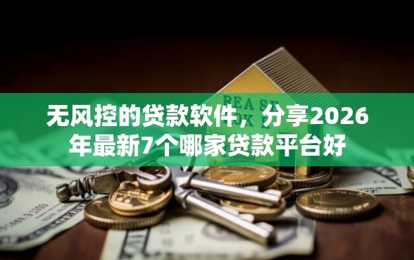 无风控的贷款软件，分享2026年最新7个哪家贷款平台好