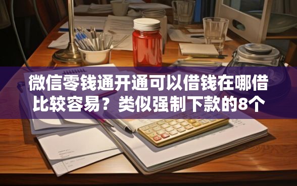 微信零钱通开通可以借钱在哪借比较容易？类似强制下款的8个口子参考