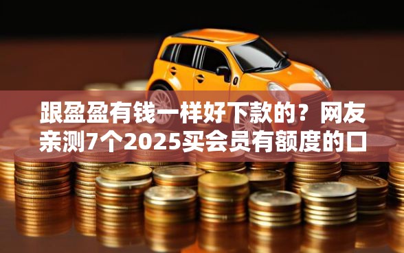 跟盈盈有钱一样好下款的？网友亲测7个2025买会员有额度的口子盘点