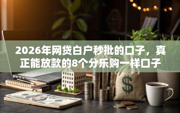 2026年网贷白户秒批的口子，真正能放款的8个分乐购一样口子推荐