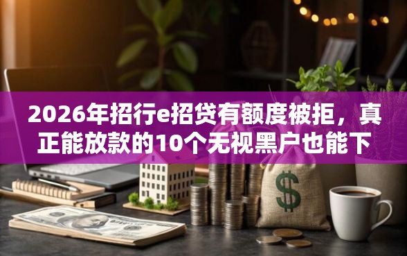 2026年招行e招贷有额度被拒,真正能放款的10个无视黑户也能下款的口子推荐 2026年招行e招贷有额度被拒,真正能放款的10个无视黑户也能下款的口子推荐
