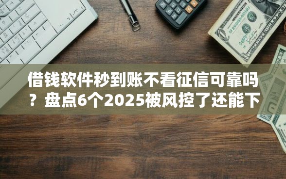 借钱软件秒到账不看征信可靠吗？盘点6个2025被风控了还能下款的平台给你参考