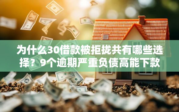 为什么30借款被拒拢共有哪些选择？9个逾期严重负债高能下款的平台详解
