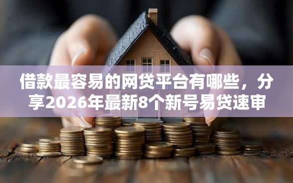 借款最容易的网贷平台有哪些，分享2026年最新8个新号易贷速审秒下款软件