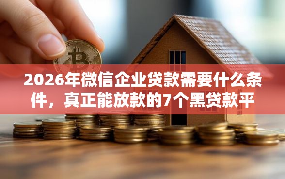 2026年微信企业贷款需要什么条件，真正能放款的7个黑贷款平台推荐