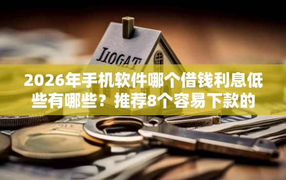 2026年手机软件哪个借钱利息低些有哪些？推荐8个容易下款的平台