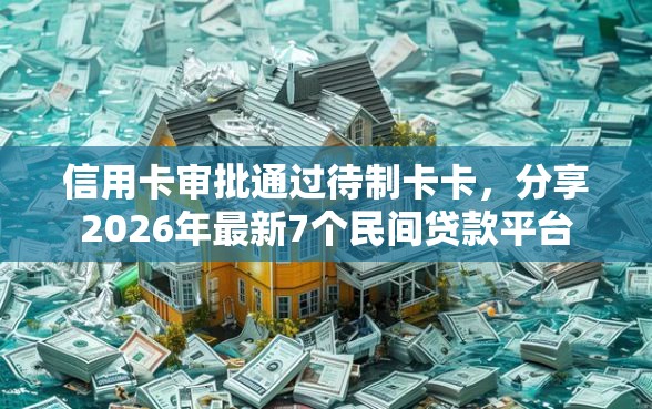 信用卡审批通过待制卡卡，分享2026年最新7个民间贷款平台