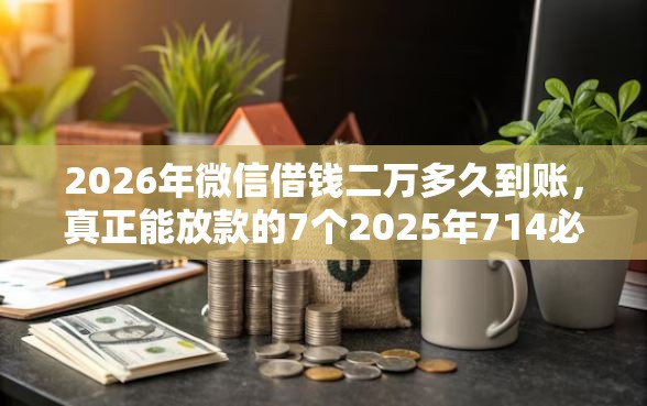 2026年微信借钱二万多久到账,真正能放款的7个2025年714必下口子借款平台推荐 2026年微信借钱二万多久到账,真正能放款的7个2025年714必下口子借款平台推荐