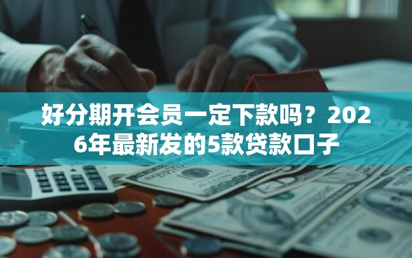 好分期开会员一定下款吗?2026年最新发的5款贷款口子 好分期开会员一定下款吗?2026年最新发的5款贷款口子