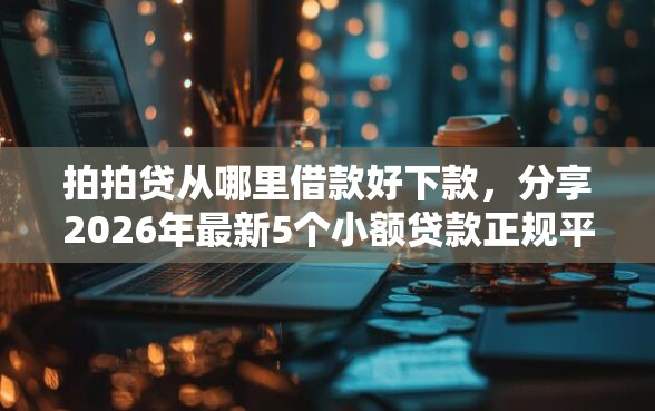 拍拍贷从哪里借款好下款,分享2026年最新5个小额贷款正规平台 拍拍贷从哪里借款好下款,分享2026年最新5个小额贷款正规平台