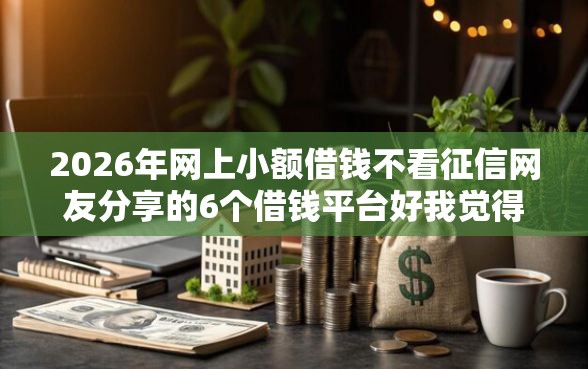 2026年网上小额借钱不看征信网友分享的6个借钱平台好我觉得不错！