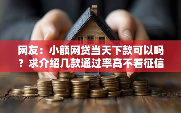 网友:小额网贷当天下款可以吗?求介绍几款通过率高不看征信的贷款平台 网友:小额网贷当天下款可以吗?求介绍几款通过率高不看征信的贷款平台