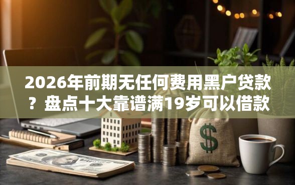 2026年前期无任何费用黑户贷款?盘点十大靠谱满19岁可以借款的软件 2026年前期无任何费用黑户贷款?盘点十大靠谱满19岁可以借款的软件