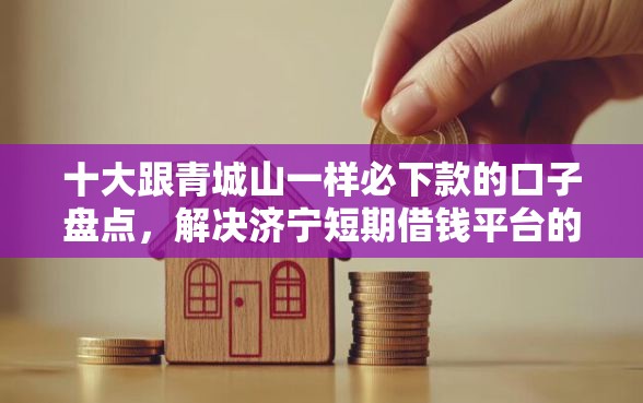 十大跟青城山一样必下款的口子盘点，解决济宁短期借钱平台的问题