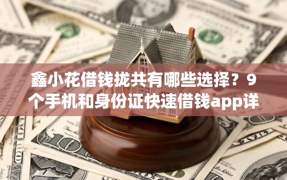 鑫小花借钱拢共有哪些选择？9个手机和身份证快速借钱app详解