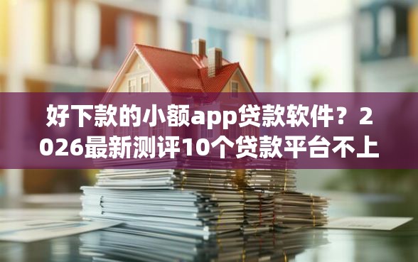 好下款的小额app贷款软件？2026最新测评10个贷款平台不上征信