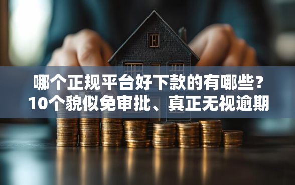 哪个正规平台好下款的有哪些？10个貌似免审批、真正无视逾期大数据的网贷平台合集