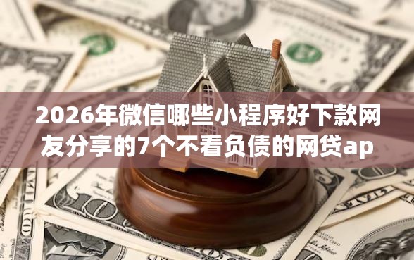 2026年微信哪些小程序好下款网友分享的7个不看负债的网贷app我觉得不错! 2026年微信哪些小程序好下款网友分享的7个不看负债的网贷app我觉得不错!