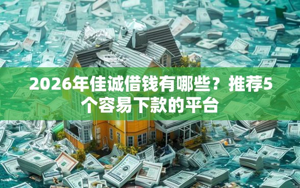 2026年佳诚借钱有哪些?推荐5个容易下款的平台 2026年佳诚借钱有哪些?推荐5个容易下款的平台