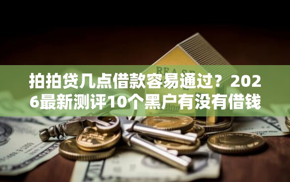 拍拍贷几点借款容易通过？2026最新测评10个黑户有没有借钱的平台