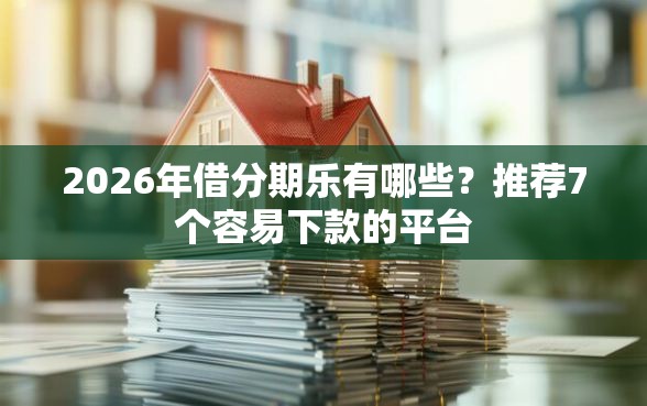 2026年借分期乐有哪些？推荐7个容易下款的平台