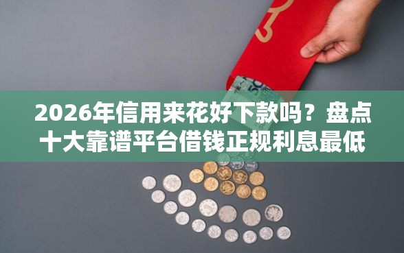 2026年信用来花好下款吗?盘点十大靠谱平台借钱正规利息最低 2026年信用来花好下款吗?盘点十大靠谱平台借钱正规利息最低