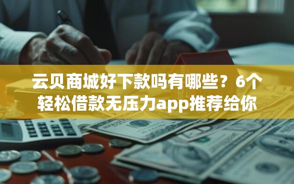 云贝商城好下款吗有哪些？6个轻松借款无压力app推荐给你