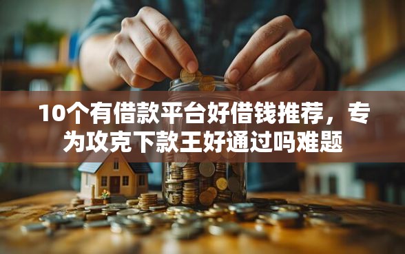 10个有借款平台好借钱推荐，专为攻克下款王好通过吗难题