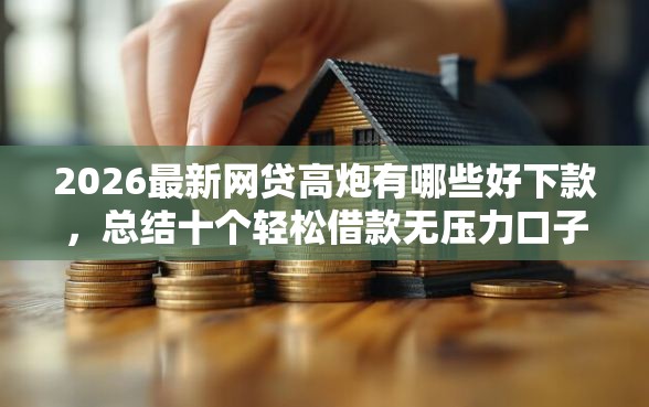 2026最新网贷高炮有哪些好下款，总结十个轻松借款无压力口子！